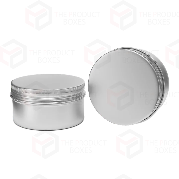 Round Metal Tin Box