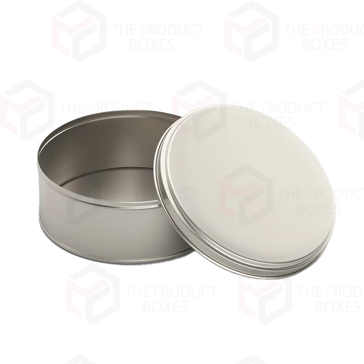 Round Metal Tin Boxes