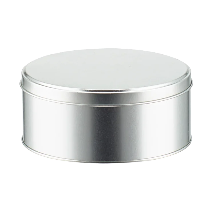 Round Printed Metal Tin Box