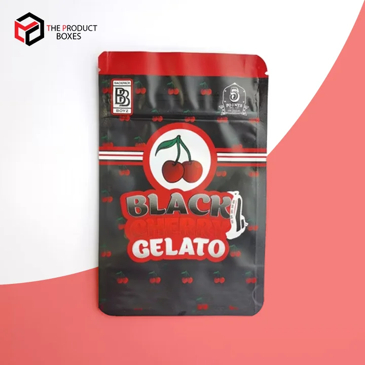 Black Cherry Gelato Mylar Bags Wholesale