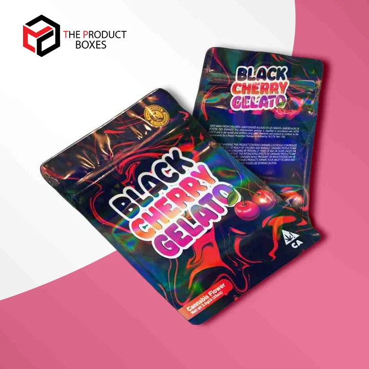 Black Cherry Gelato Mylar Bags