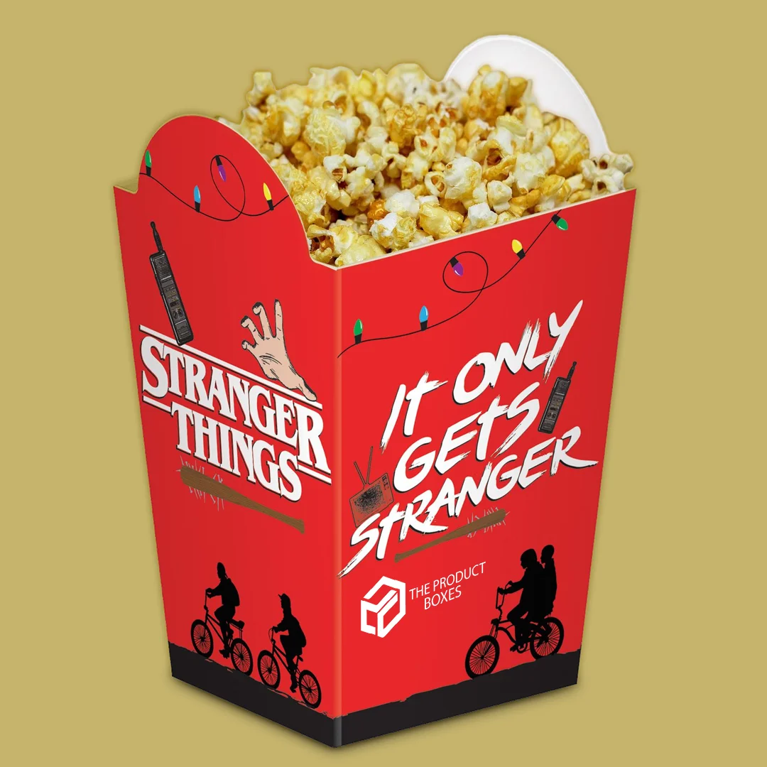 custom printed popcorn box