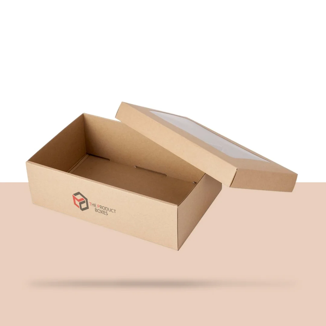 kraft boxes with lids with logo