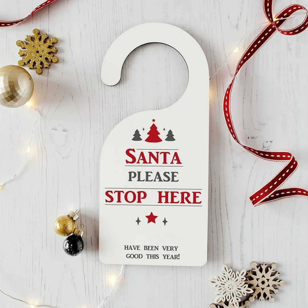 Custom Christmas Door Hangers