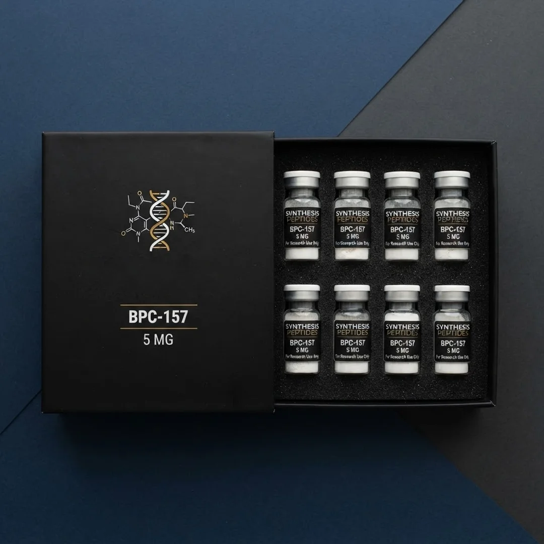 Luxury Black Peptide Boxes